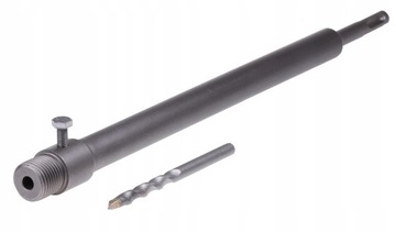 ADAPTER do OTWORNIC PRZEDŁUŻKA 450mm M22x2.0 KORONKI SDS PLUS do BETONU
