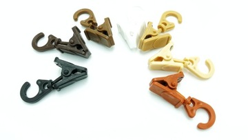 Карнизы-лягушки - ВРАЩАЮЩИЕСЯ - 50 шт. Белый