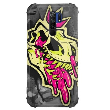 Etui ANTISHOCK do XIAOMI REDMI 9 Case Crazy Wzory