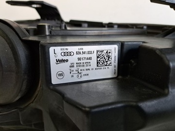 AUDI A1 82A SVĚTLO LEVÝ PŘEDNÍ FULL LED 82A941033F