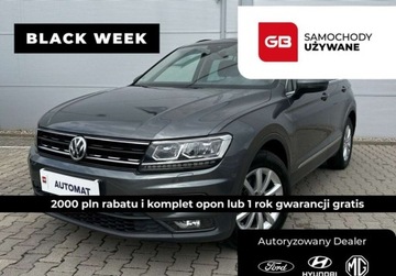 Volkswagen Tiguan II SUV 2.0 TDI 150KM 2019 Volkswagen Tiguan OFERTA BLACK WEEK 2.0 TDI 150KM Comfortline DSG Salon P
