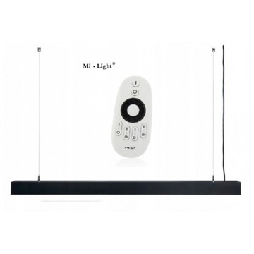 LAMPA LINIOWA BIUROWA 80W WISZĄCA ŚCIEMNIALNA