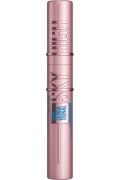 MAYBELLINE Maskara do rzęs wydłużająca Sky High - wodoodporna czarna 6ml