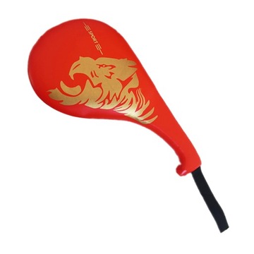 Taekwondo Kick Pad Strike Boxing Pad Przenośny cel Tkd Kick Cheetah Red