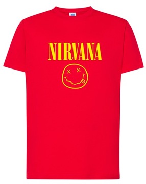 KOSZULKA NIRVANA logo COBAIN KONCERT 5XL