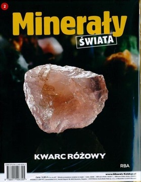 KOLEKCJA MINERAŁY ŚWIATA nr 2 - KWARC RÓŻOWY