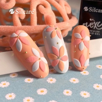 SILCARE żel gel uv led do paznokci zdobień PURE LINE SUGAR EFFECT 10g