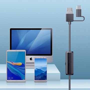 ЭНДОСКОПНАЯ КАМЕРА ДЛЯ ПРОВЕРКИ ANDROID USB-C LED