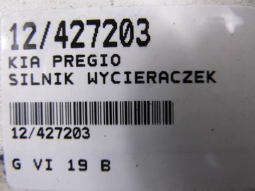 KIA PREGIO TB 97-01 MOTOR STĚRAČE PŘEDNÍ 0K72A67350A