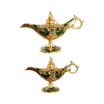 -Statue Sculptures Wishing Lamp Statues Home