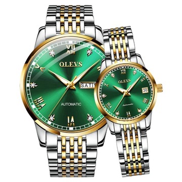 OLEVS 6602 Zegarki Unisex Mechaniczny Niedziela