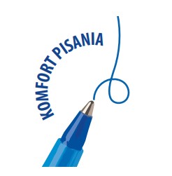 Ручка BiC Round Stick синяя