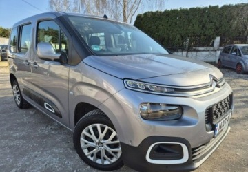 Citroen Berlingo III Osobowy M 1.2 PureTech 110KM 2019 Citroen Berlingo NaviParktronikTempomatLed 1.2 Benzyna 110KM, zdjęcie 4