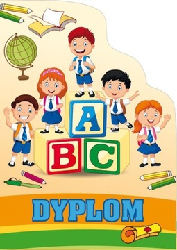 Dyplom A4 ABC składany 250g 10 ark