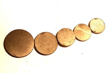 Круглый плоский ферритовый магнит диаметром 2 мм x Д 20 мм.