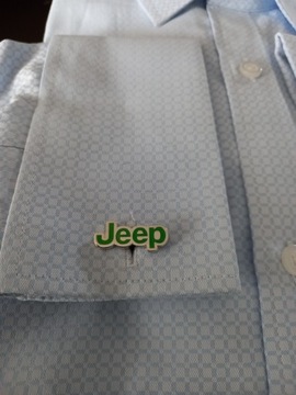 Ekskluzywne spinki do mank. koszuli Jeep Exciting