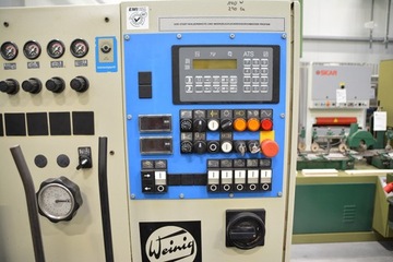 WEINIG UNIMAT 23 ЧЕТЫРЕХСТОРОННИЙ СТРОГАТЕЛЬНЫЙ СТАНОК + ПОДАЮЩЕЕ УСТРОЙСТВО EM11