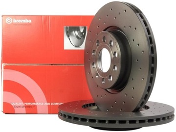 BREMBO ПЕРЕДНИЕ ТОРМОЗНЫЕ ДИСКИ 09.9772.1X