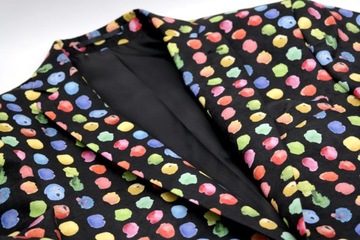 GIOVANNI PERA Marynarka męska D002 GROCHY 46 XS