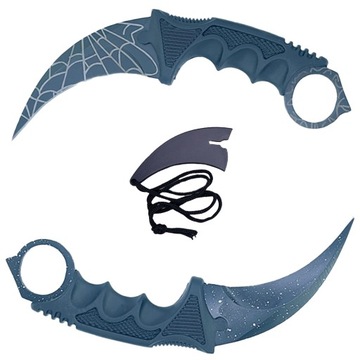 2x NÓŻ KARAMBIT CS GO TRENINGOWY SURVIVALOWY