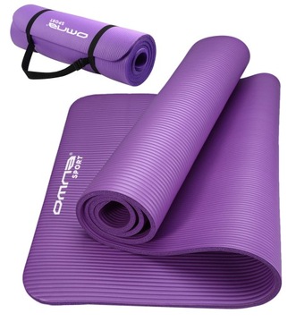 ZIELONA MATA GIMNASTYCZNA DO ĆWICZEŃ JOGI PILATESU FITNESS + TORBA I PASEK