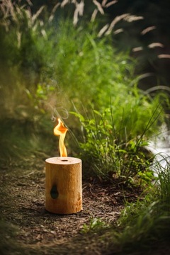 СВЕЧА WOODSON GARDEN CITRONELLA для сада без коры 4+1 СВОБОДНОЕ настроение
