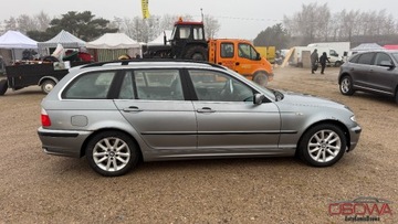 BMW Seria 3 E46 Touring 320 d 150KM 2004 BMW Seria 3 2.0d 150 KM automat skory bi xenon Czarny sufit stan tech per, zdjęcie 11