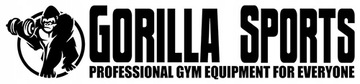Фиксированная чугунная гантель Gorilla Sports 12,5 кг.