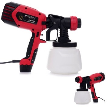 ELEKTRYCZNY PISTOLET NATRYSKOWY MALARSKI 450W 1 L