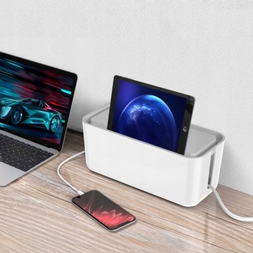 Кабельный органайзер белый 30 см Orico