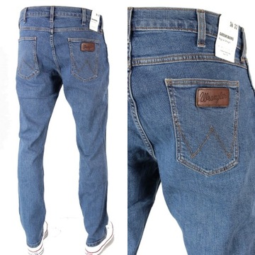 WRANGLER GREENSBORO JEANSY PROSTE REG._ W30 L34
