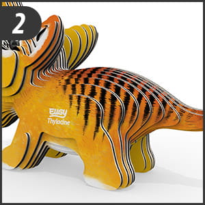 Супер веселая экологическая головоломка с тасманским тигром