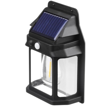 СВЕТОДИОДНАЯ СОЛНЕЧНАЯ ЛАМПА НАРУЖНЫЙ НАСТЕННЫЙ СВЕТИЛЬНИК СУМЕРКИ ДАТЧИК ДВИЖЕНИЯ