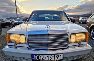 Mercedes Klasa S W126 1989 Mercedes-Benz Klasa S S420 SEL Japonia 64 Tys Przebiegu Inwestycja 4.2, zdjęcie 4