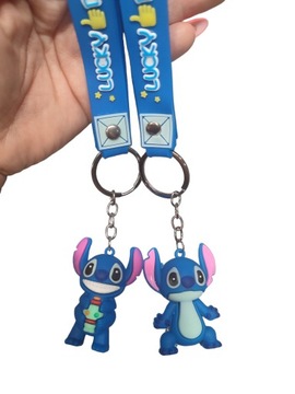 Brelok mix wzorów STITCH KLUCZ PLECAK ZAWIESZKA