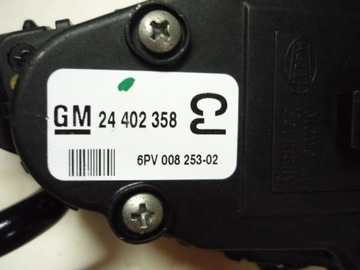 Opel Vectra B potencjometr pedał gazu 24402358CJ 6PV008253-02