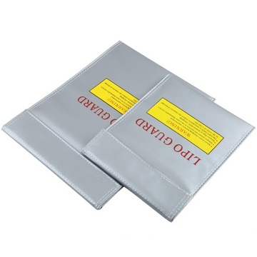 Безопасная сумка для батареек, большая 23*30 см.