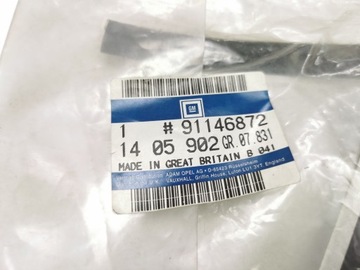 TĚSNĚNÍ DRŽÁKY NÁRAZNÍKU PŘEDNÍ OPEL FRONTERA A OE 1405902 91146872