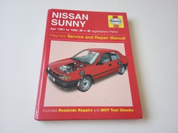 NISSAN SUNNY , 1991-1995 , instr napraw HAYNES