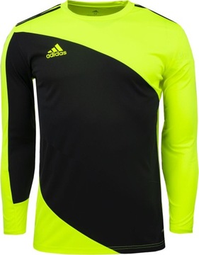 BLUZA BRAMKARSKA MĘSKA ADIDAS SQUADRA 21 GOALKEEPER JERSEY CZARNO-LIM r 2XL