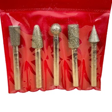 АЛМАЗНЫЙ РЕЗАК СКУЛЬПТУРА ГРАНИТ МРАМОР НАБОР ИЗ 5 ШТ.