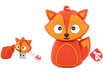 PENDRIVE USB SZYBKI FLASH DRIVE ULTRA PAMIĘĆ ZAWIESZKA PREZENT PEN LIS 16GB