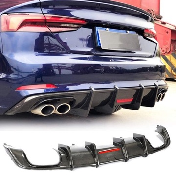 Carbon Dokładka Zderzaka Dyfuzor Audi A5 B9 S5 17