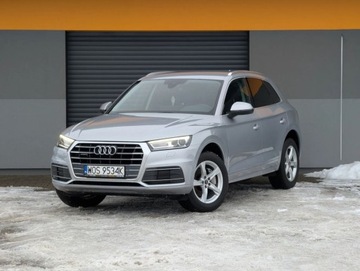 Audi Q5 II SUV 2.0 TDI 163KM 2018 Audi Q5 Ledy Navi Kamera Tempomat Alu Serwis Gwarancja 2.0 Diesel 163KM