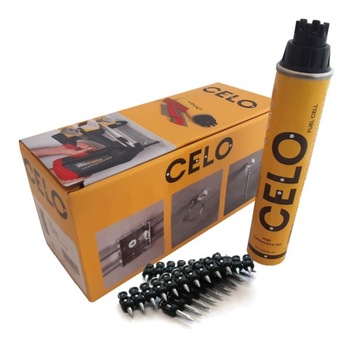 Gwoździe CELO TKA 25mm osadzak gazowy FORCE ONE 800 szt. + gaz