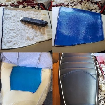 ГЕЛЕВЫЙ КОВРИК СИДЕНЬЯ МОТОЦИКЛА ВСТАВКА МОТОРНЫЙ ГЕЛЬ