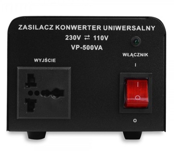 ПИТАНИЕ ПРЕОБРАЗОВАТЕЛЬ НАПРЯЖЕНИЯ VP 500 230В 110В 500Вт