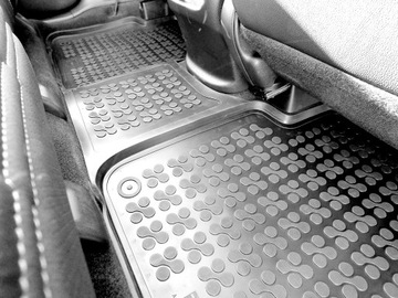 Dacia Dokker 2012 - 2021 Коврики резиновые швеллерные Rezaw-Plast