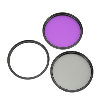 Zestaw filtrów obiektywu UV Protector FLD