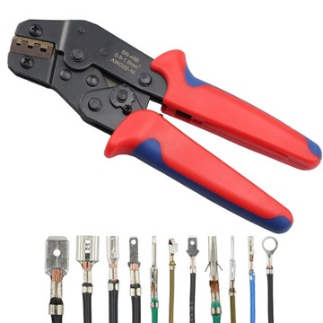 РАЗЪЕМЫ ГЕРМЕТИЧНЫЕ 1-4 PIN 352 шт + РУЧНОЙ КРИМПЕР SN-48B